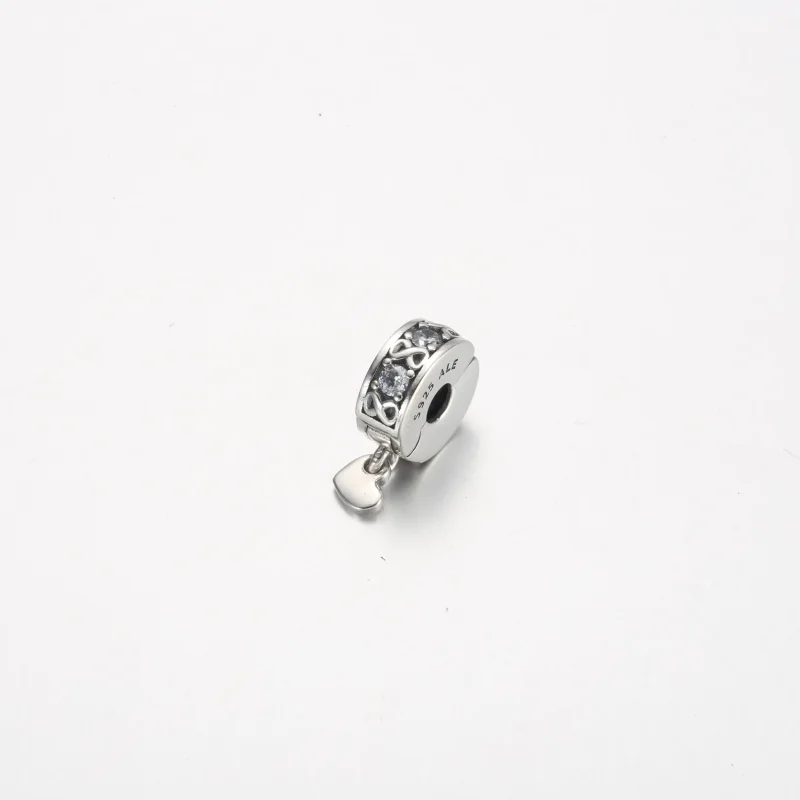 (bilde for) Pandora Familie For Alltid Pavé Klemme Charm - 791151C01 - Vis 3
