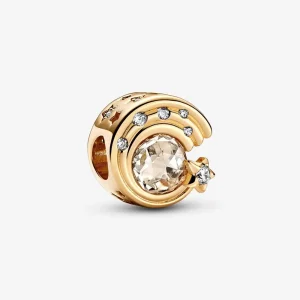 (bilde for) Pandora Funklende Asymmetrisk Stjerneskudd Charm - 762202C01