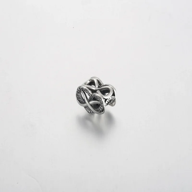 (bilde for) Pandora Funklende For Alltid Rødt Hjerte Charm - 792246C01 - Vis 2