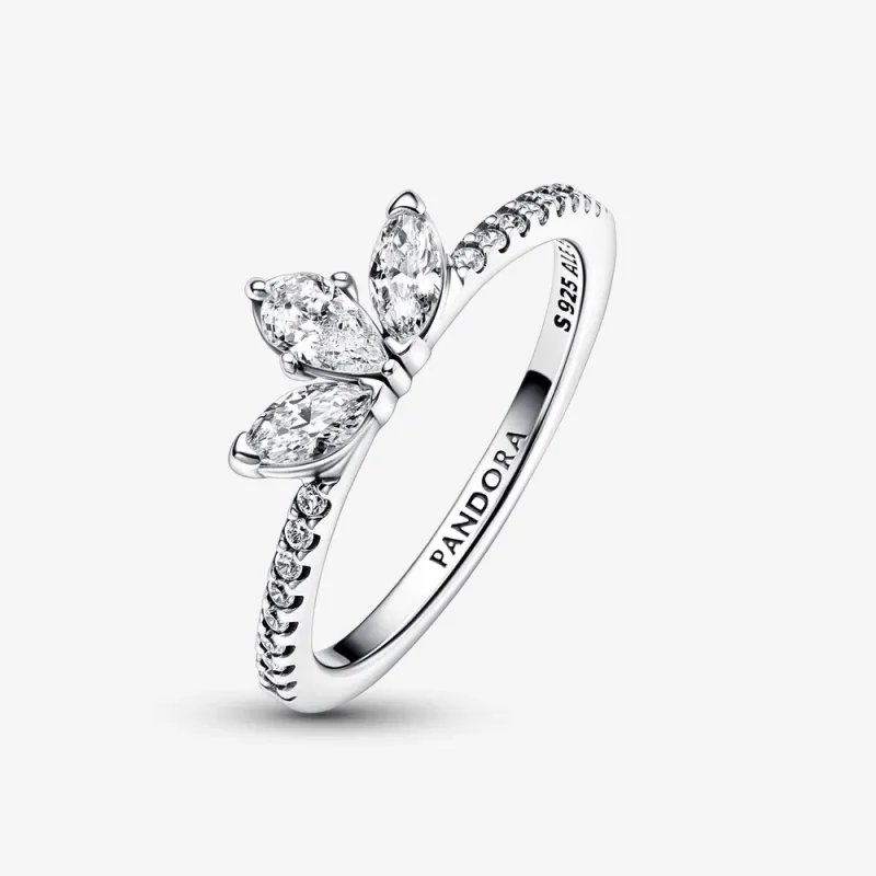 (bilde for) Pandora Funklende Herbarium Klynge Ring - 192392C01 - Vis 8