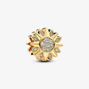 (bilde for) Pandora Funklende Sol Charm - 762839C01