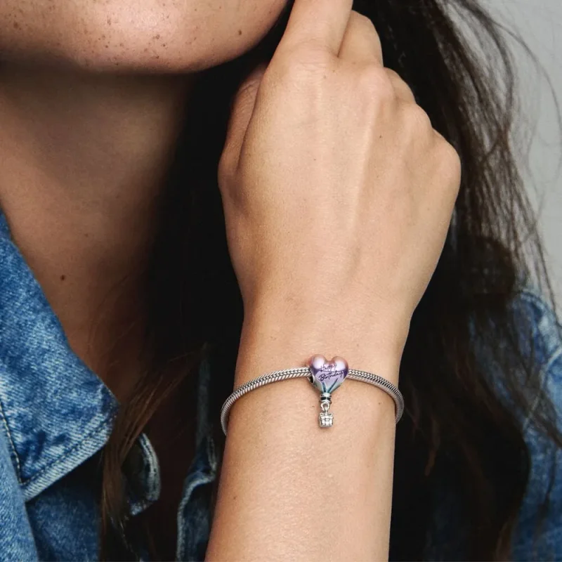 (bilde for) Pandora Gratulerer med Dagen Varmluftballong Charm - 791501C01 - Vis 5