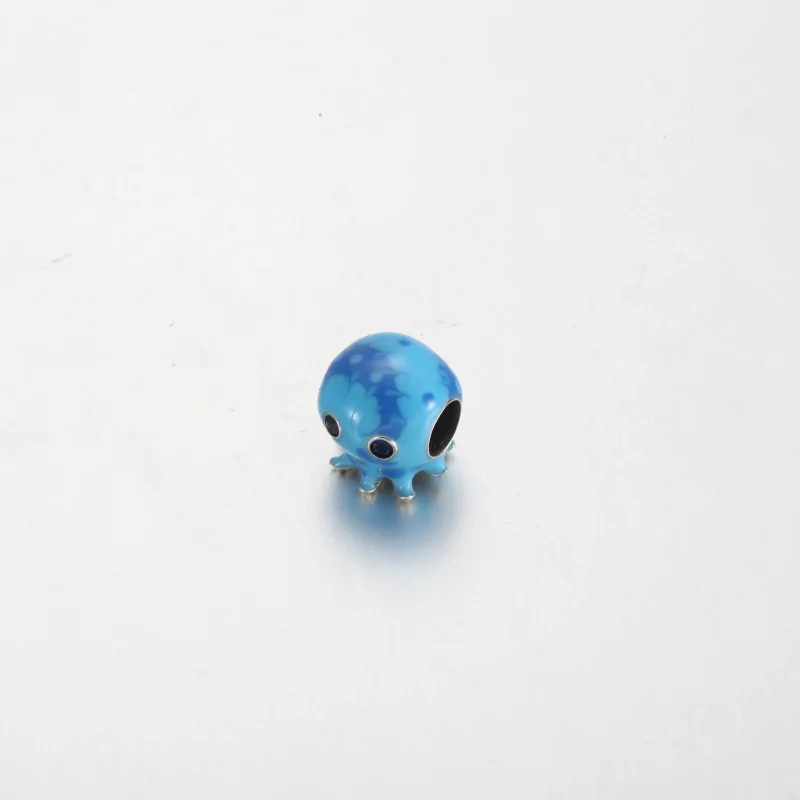 (bilde for) Pandora Havbobler og Bølger Blekksprut Charm - 791698C01 - Vis 3