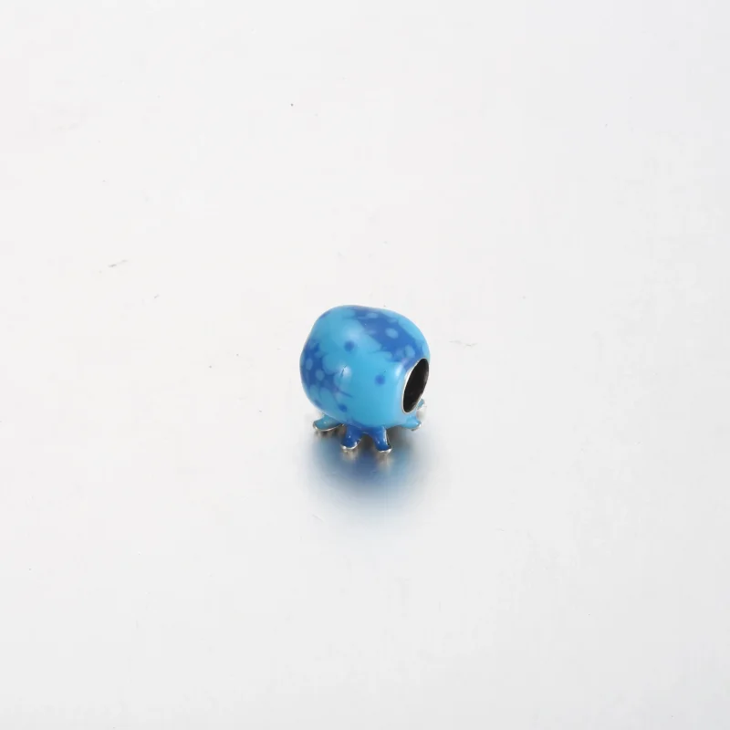 (bilde for) Pandora Havbobler og Bølger Blekksprut Charm - 791698C01 - Vis 4