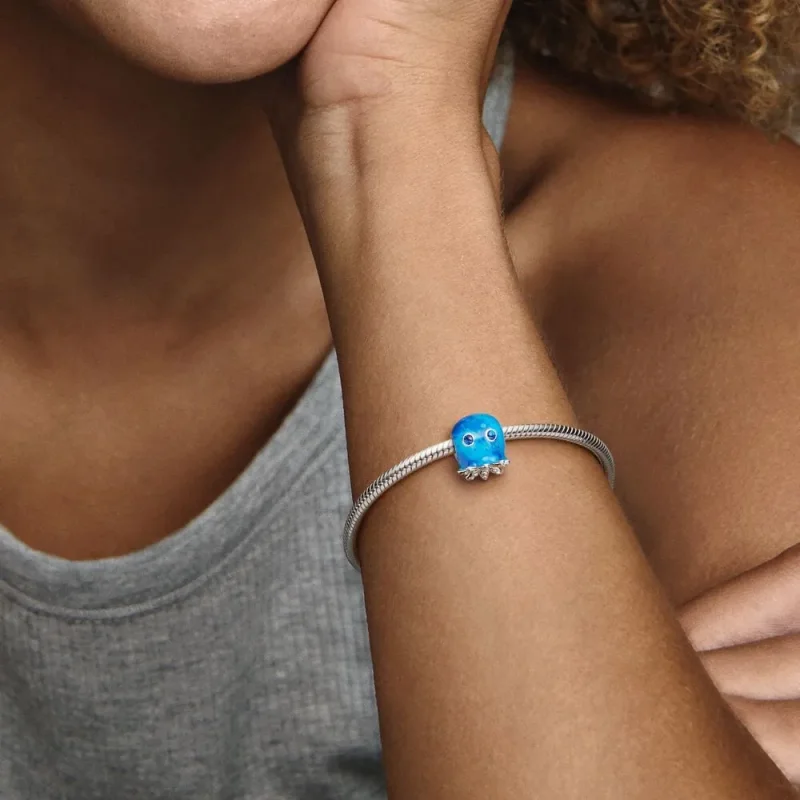 (bilde for) Pandora Havbobler og Bølger Blekksprut Charm - 791698C01 - Vis 6