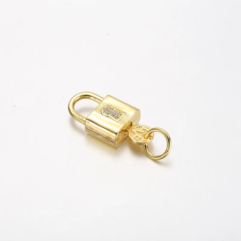 (bilde for) Pandora Hengelås og Nøkkel Hengende Charm - 760088C01 - Vis 3