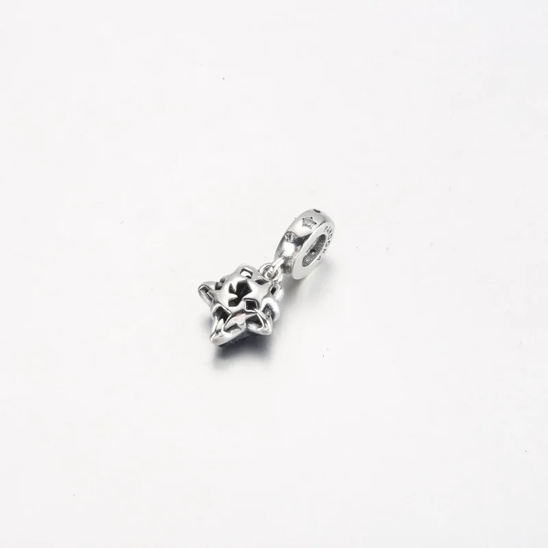 (bilde for) Pandora Himmelsk Galakse Stjerne Murano Hengende Charm - 792368C01 - Vis 3