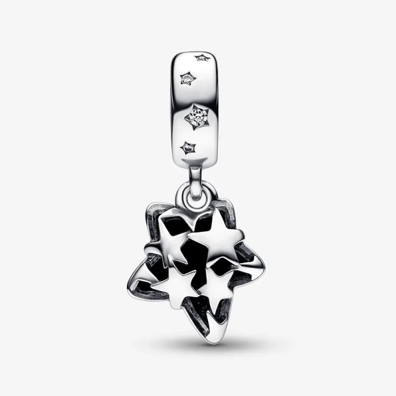(bilde for) Pandora Himmelsk Galakse Stjerne Murano Hengende Charm - 792368C01 - Vis 5