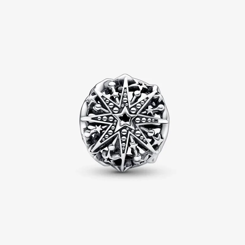 (bilde for) Pandora Himmelsk Snøfnugg Charm - 792360C00 - Vis 5