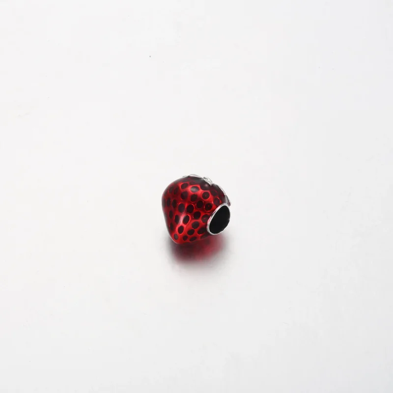 (bilde for) Pandora Jordbærfrukt Charm - 791681C01 - Vis 2