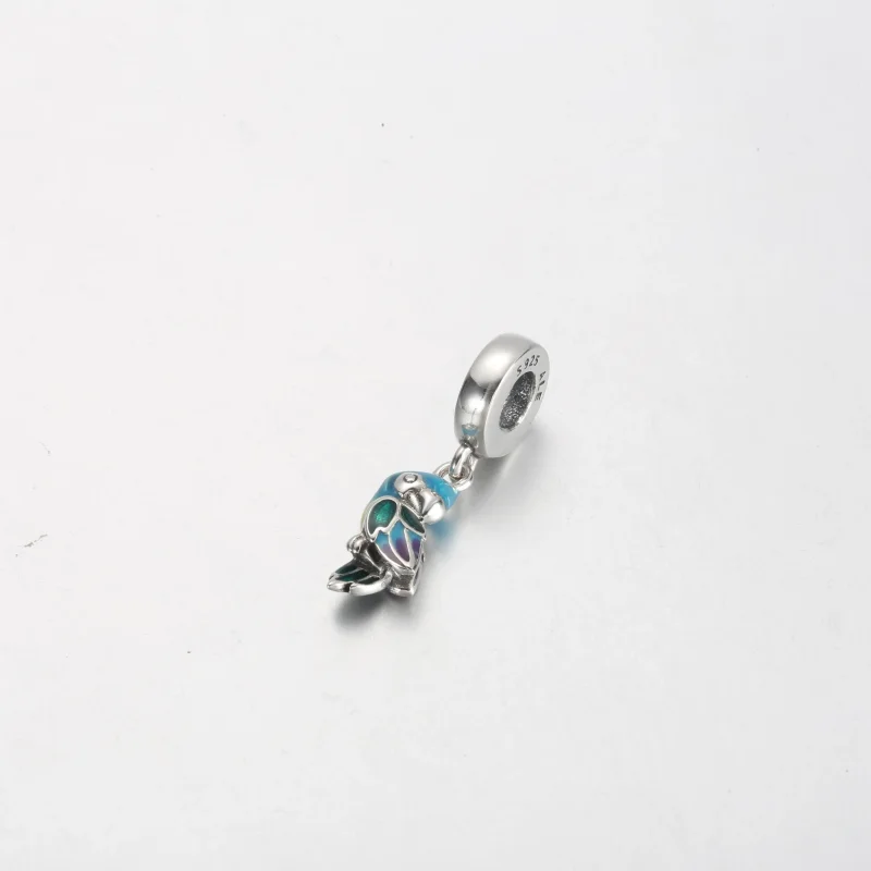 (bilde for) Pandora Jungelparadis Papegøye Hengende Charm - 791679C01 - Vis 2