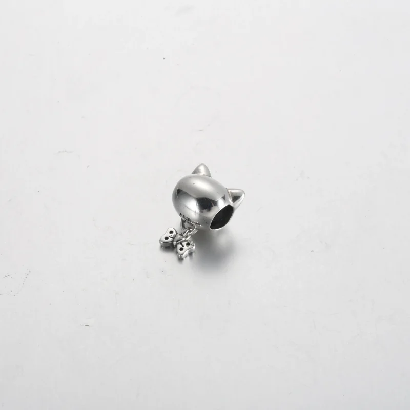 (bilde for) Pandora Katt og Sløyfe Charm - 792255C01 - Vis 3