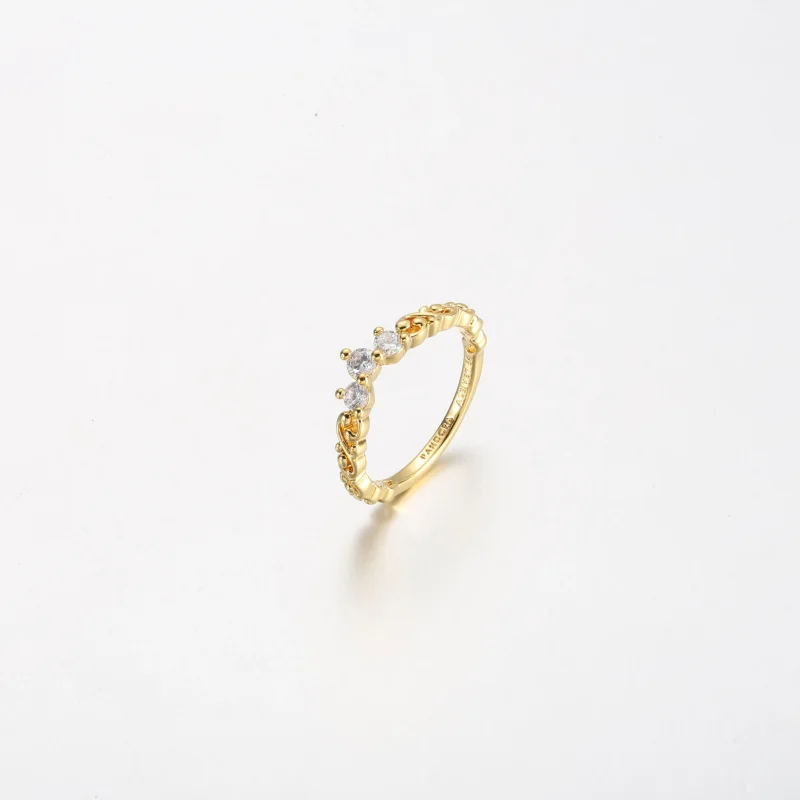 (bilde for) Pandora Kongelig Virvel Tiara Ring - 162232C01 - Vis 2