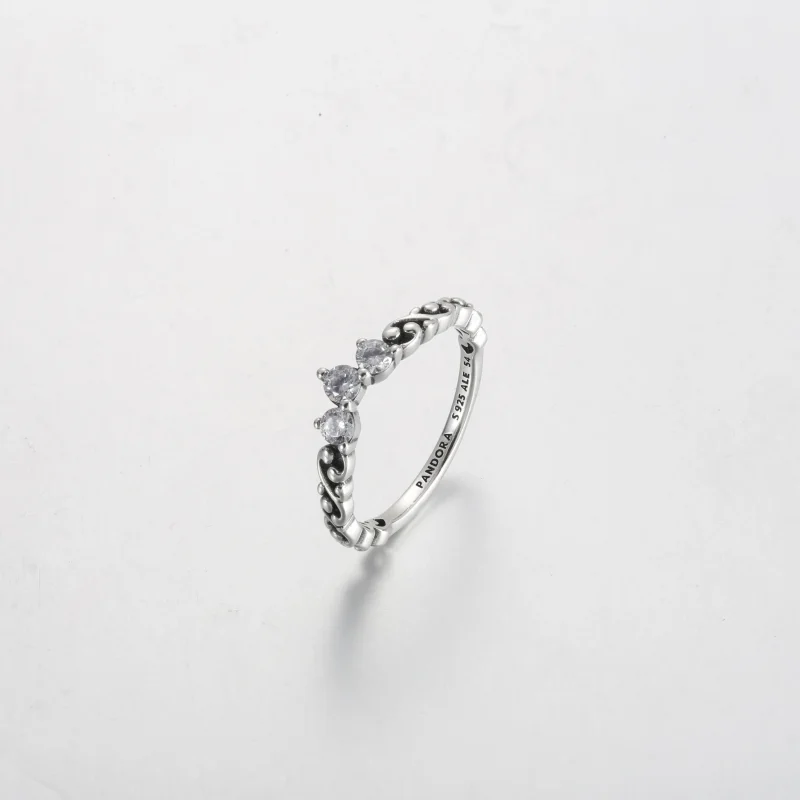 (bilde for) Pandora Kongelig Virvel Tiara Ring - 192232C01 - Vis 2