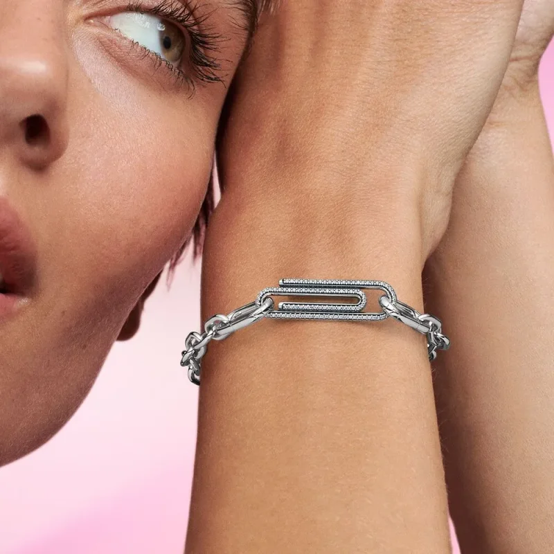 (bilde for) Pandora ME Pavé Binders Stylinglenke - 792297C01 - Vis 5