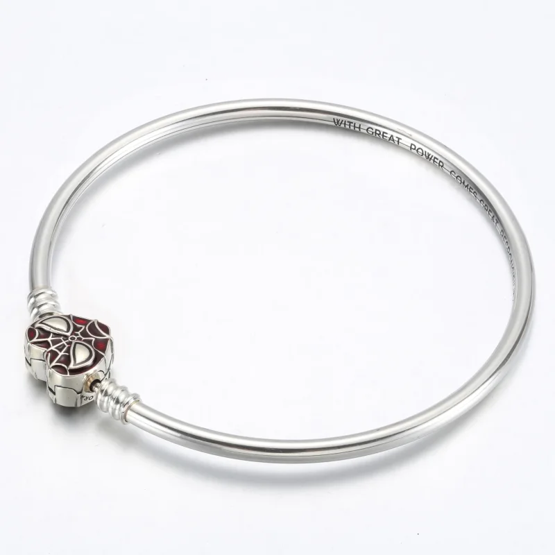 (bilde for) Pandora Moments Marvel Spider-Man Maske Klemme Bangle - 592324C01 - Vis 2