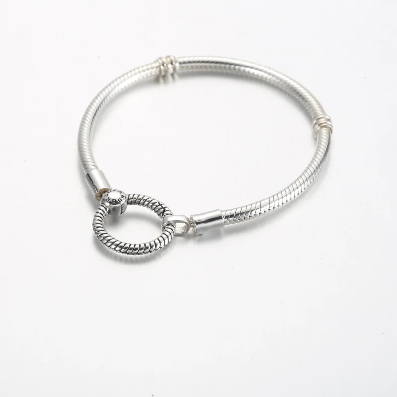 (bilde for) Pandora Moments O Closure Slangekjedearmbånd - 592242C00 - Vis 3