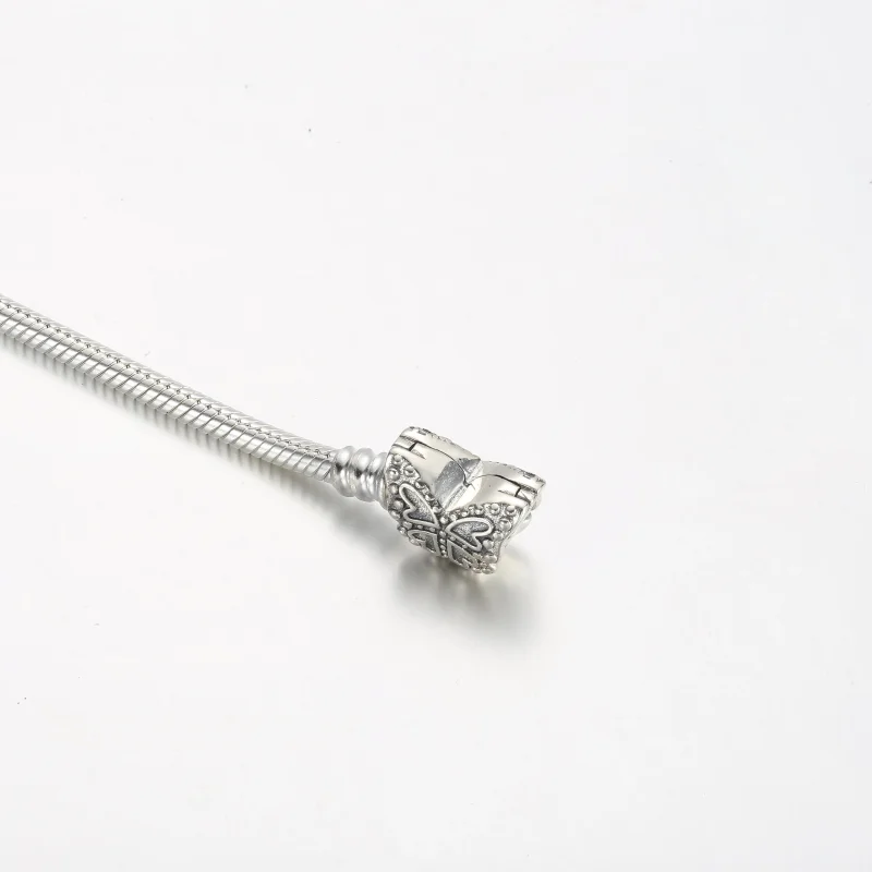 (bilde for) Pandora Moments Sommerfugl Klemme Slangekjedearmbånd - 590782C01 - Vis 5