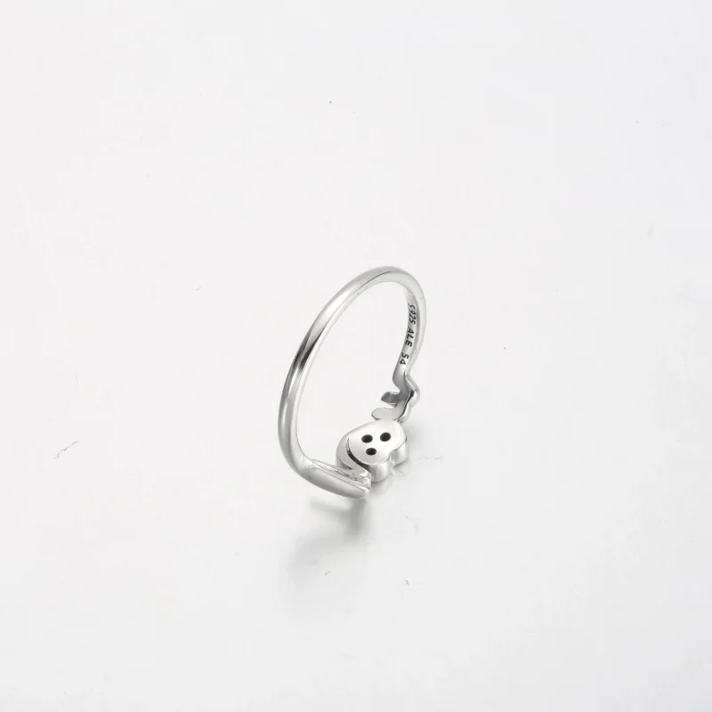 (bilde for) Pandora Mor Pavé Hjerte Ring - 191149C01 - Vis 5