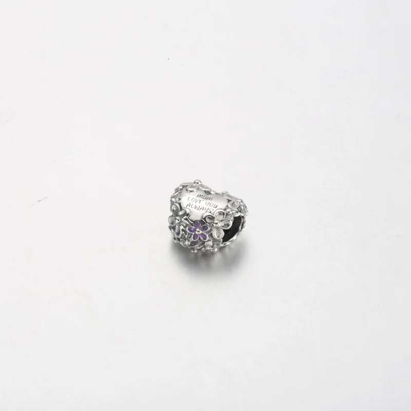 (bilde for) Pandora Mor Tusenfryd Hjerte Charm - 791155C01 - Vis 2