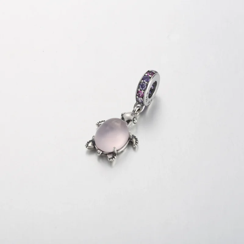 (bilde for) Pandora Muranoglass Rosa Havskilpadde Hengende charm - 798939C02 - Vis 2