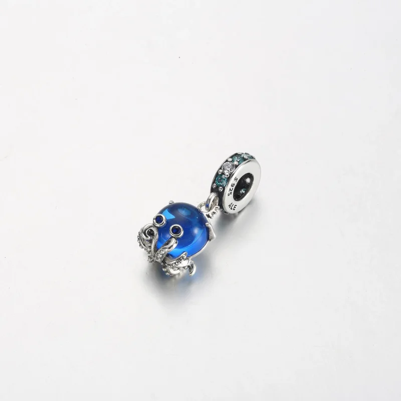 (bilde for) Pandora Muranoglass Søt Blekksprut Hengende Charm - 791694C01 - Vis 2