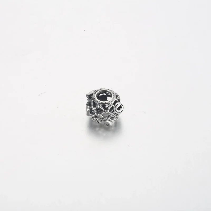(bilde for) Pandora Openwork Kjedeledd Hengelås Charm - 790071C00 - Vis 4