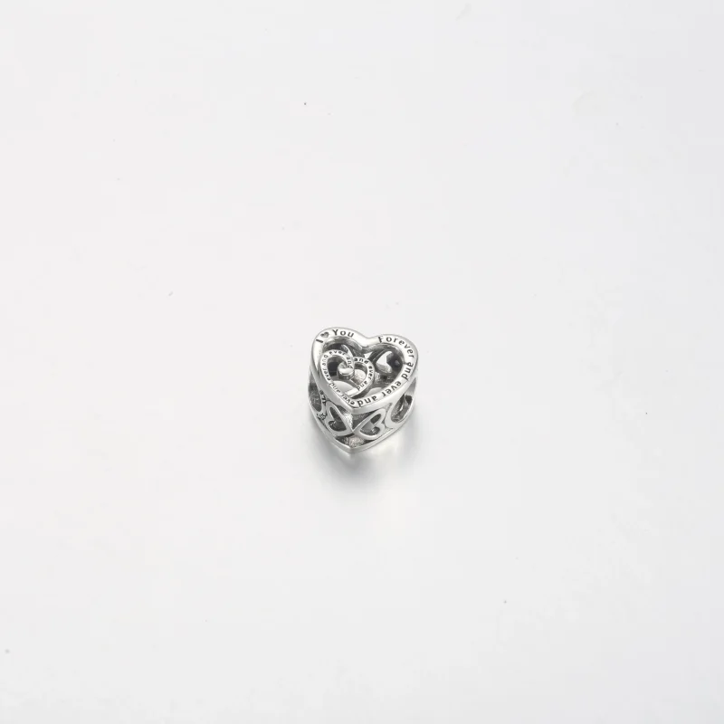(bilde for) Pandora Sammenflettede Evige Hjerter Charm - 790800C00 - Vis 3