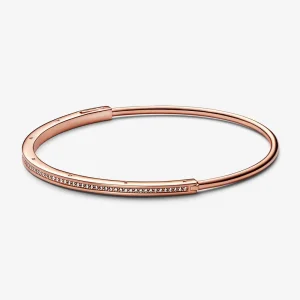 (bilde for) Pandora Signature I-D Pavé Bangle - 582313C01