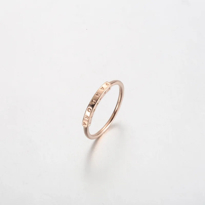 (bilde for) Pandora Signature I-D Ring - 182283C01 - Vis 2