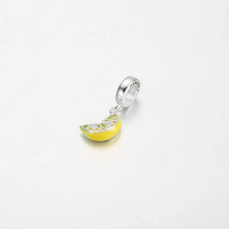 (bilde for) Pandora Sitronskive Funklende Frukt Hengende Charm - 791696C01 - Vis 2