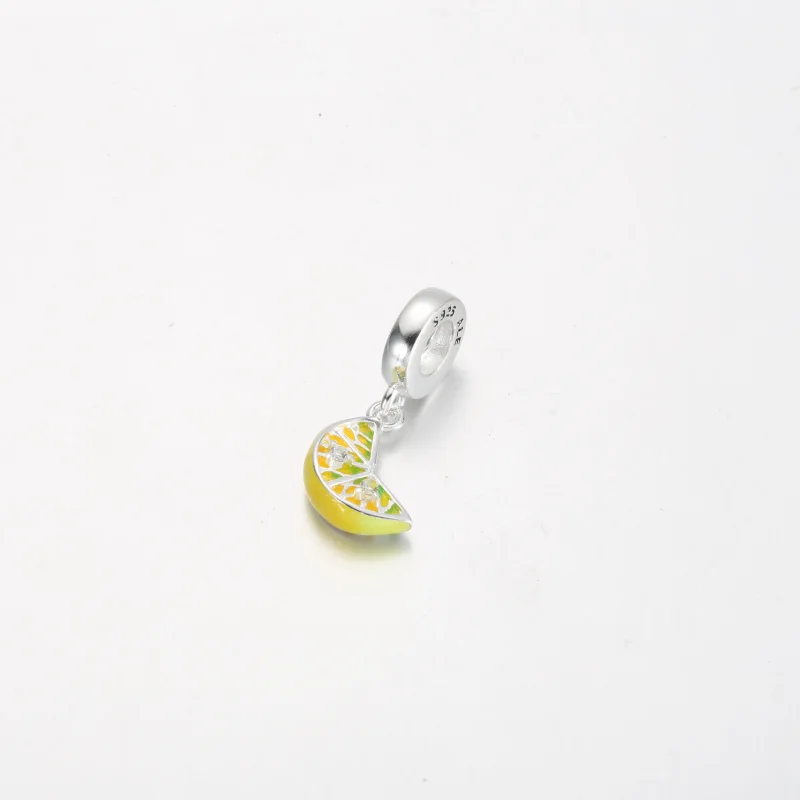 (bilde for) Pandora Sitronskive Funklende Frukt Hengende Charm - 791696C01 - Vis 3