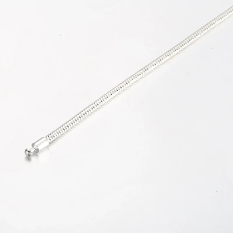 (bilde for) Pandora Snake chain sterling silver bracelet with love knot clasp - 592422C00 - Vis 5