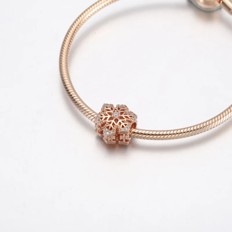 (bilde for) Pandora Snøfnugg Charm - 782378C01 - Vis 5
