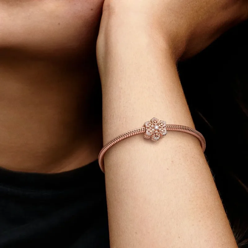(bilde for) Pandora Snøfnugg Charm - 782378C01 - Vis 7