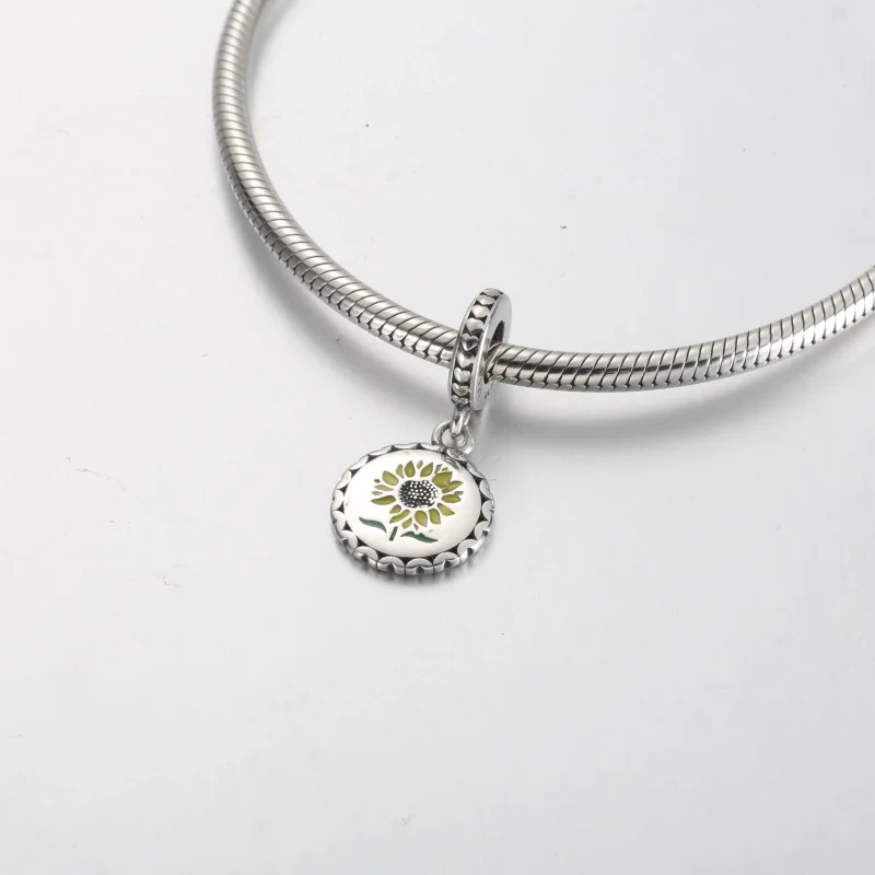 (bilde for) Pandora Sunflower Love For All Dingle sjarm - 792018C00_E030 - Vis 4
