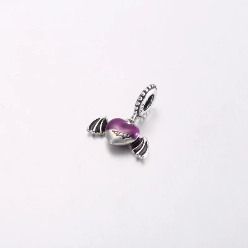 (bilde for) Pandora Vampyr Hjerte med vinger Hengende Charm - 792290C01 - Vis 2