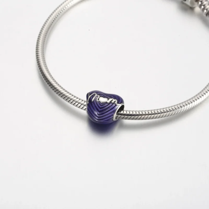 (bilde for) Pandora Varm Morskjærlighet Hjerte Charm - 791160C01 - Vis 4