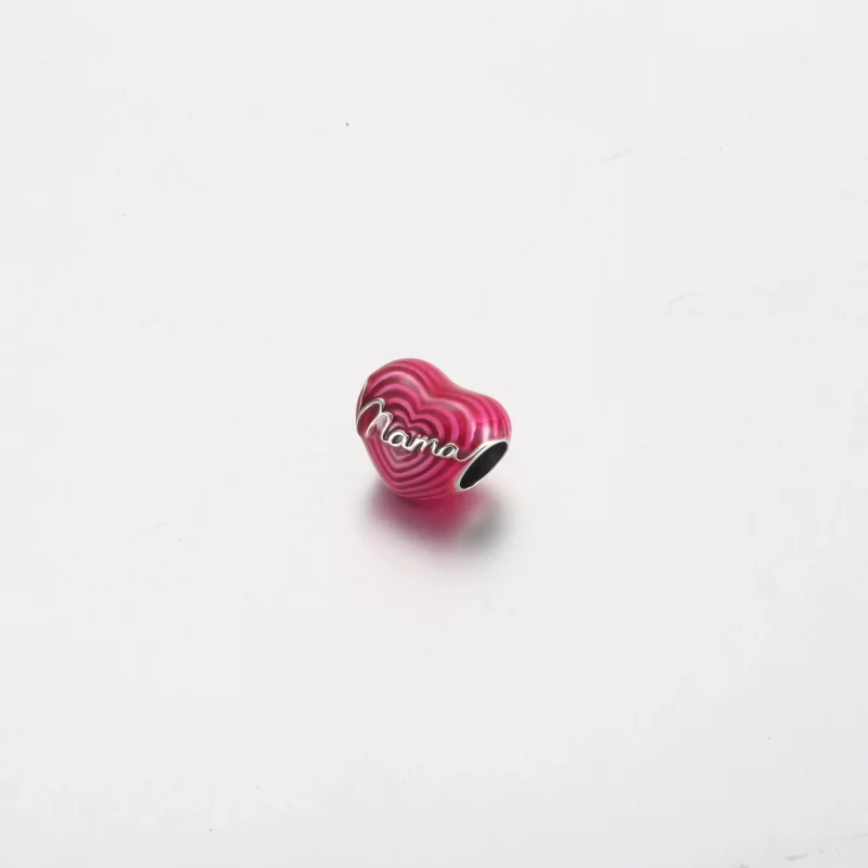 (bilde for) Pandora Varm Morskjærlighet Hjerte Charm - 791505C01 - Vis 2