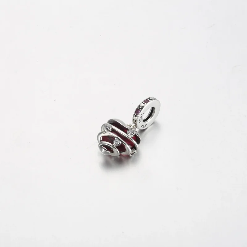 (bilde for) Pandora Vis Din Kjærlighet Hjerte Spiral Hengende Charm - 791131C01 - Vis 2