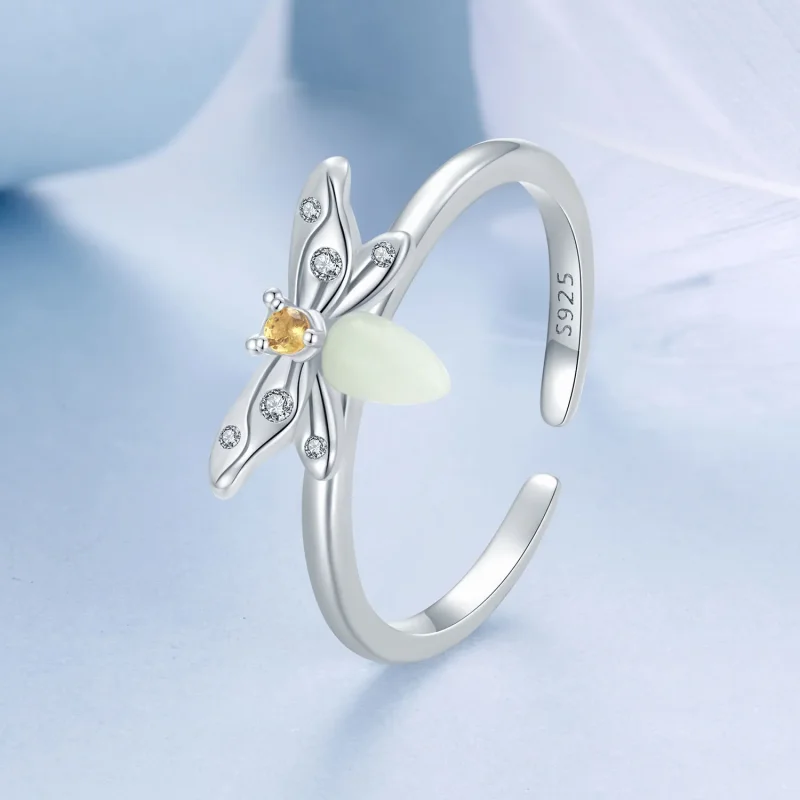 (bilde for) PANDORA Style Bee Luminous Ring - BSR521-E - Vis 2