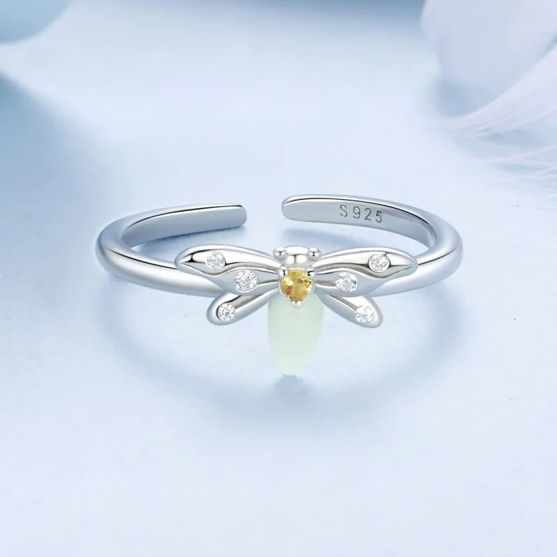 (bilde for) PANDORA Style Bee Luminous Ring - BSR521-E - Vis 3