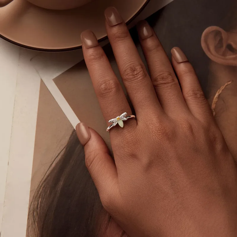 (bilde for) PANDORA Style Bee Luminous Ring - BSR521-E - Vis 8