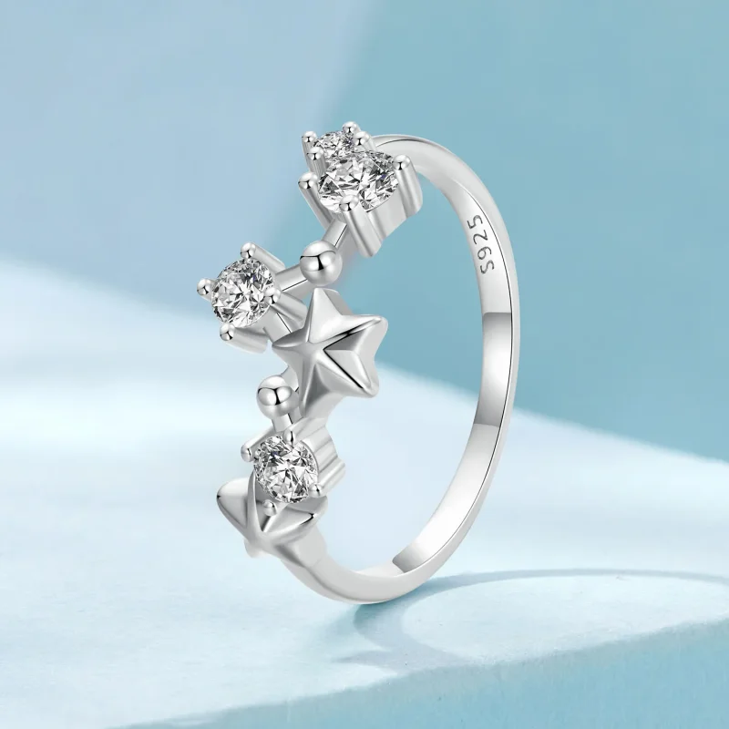 (bilde for) PANDORA Style Big Dipper Ring - SCR1005 - Vis 2