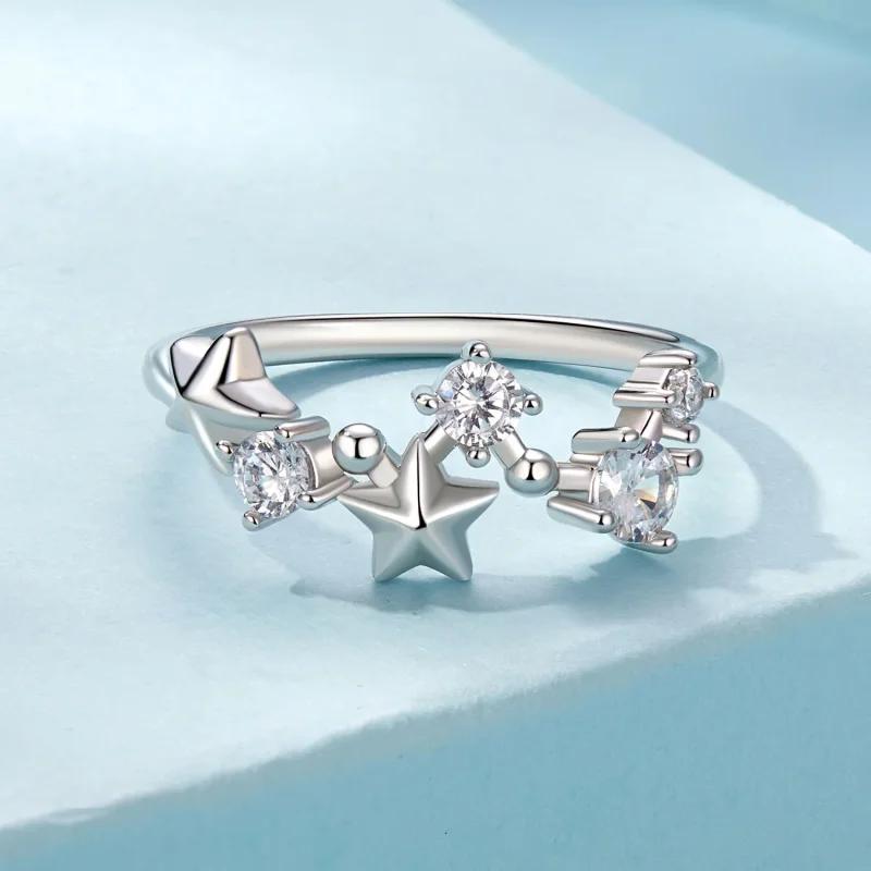 (bilde for) PANDORA Style Big Dipper Ring - SCR1005 - Vis 3