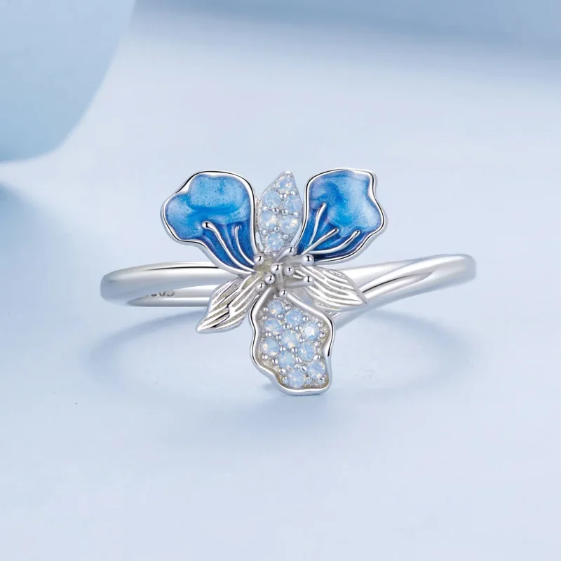 (bilde for) PANDORA Style blå irisring - BSR509-E - Vis 3