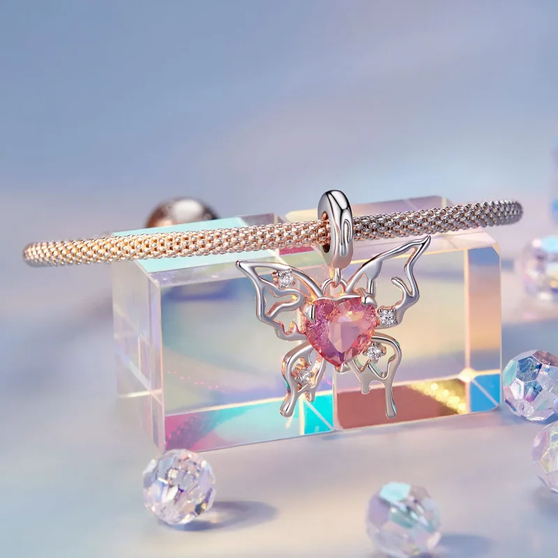 (bilde for) PANDORA Style Bloody Butterfly Charm - SCC2696 - Vis 3