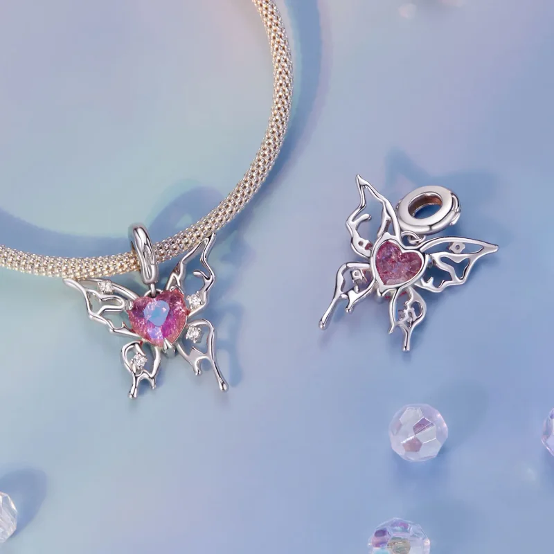 (bilde for) PANDORA Style Bloody Butterfly Charm - SCC2696 - Vis 4