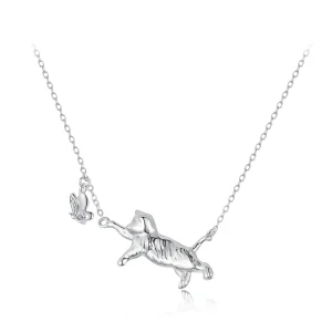 (bilde for) PANDORA Style Cat And Butterfly Halskjede - SCN514