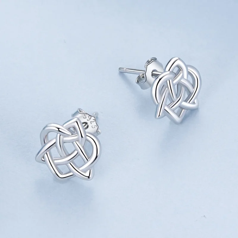 (bilde for) PANDORA Style Celtic Knot øredobber - BSE958 - Vis 3